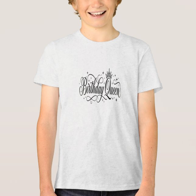 Camiseta Presente Personalizado para Equipe de Aniversário  (Frente)