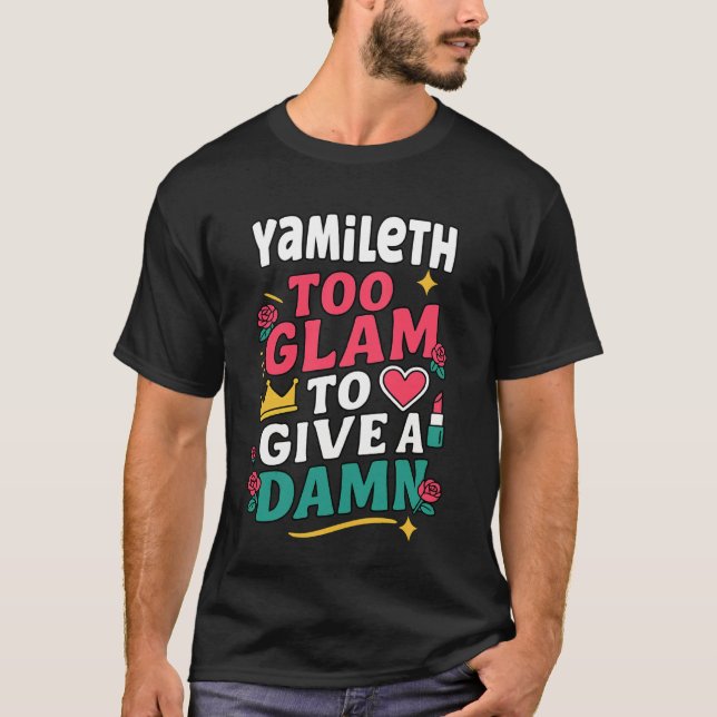 Camiseta Presente Personalizado para Mulheres YAMILETH Pers (Frente)