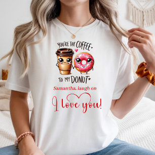 Camiseta Presente Personalizado para Namorada Comida Divert