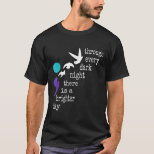 Camiseta Presente Ponto e Vírgula Aves Conscientização Prev
