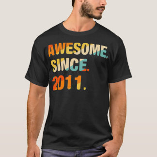 Camiseta Presente Por 10 Anos Espetacular Desde 2011 10º Na