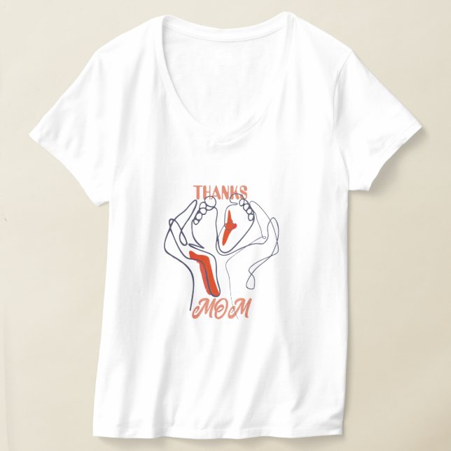 Camiseta Presente Por Agradecer À Mãe (Postura )