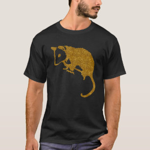 Camiseta Presente Possum Para Mulher Marsupial Gamba Ogambm