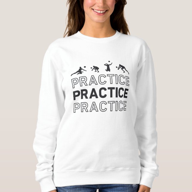 Camiseta Presente Prática Prática de Jogadores de Voleibol (Frente)