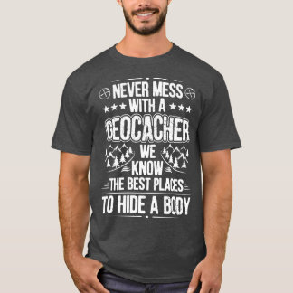 Camiseta Presente Presente na Oferta de Cache Geocacher Geo