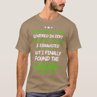 Camiseta Presente Presente no cache Geocacher Geocacher