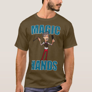 Camiseta Presente profissional de pente de cabelo de barbei
