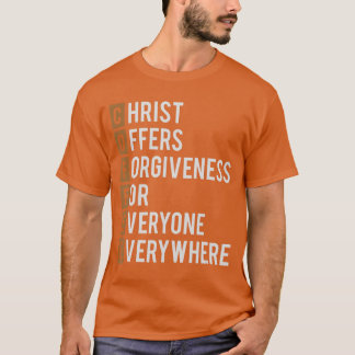 Camiseta Presente Religioso Cristão Café retro