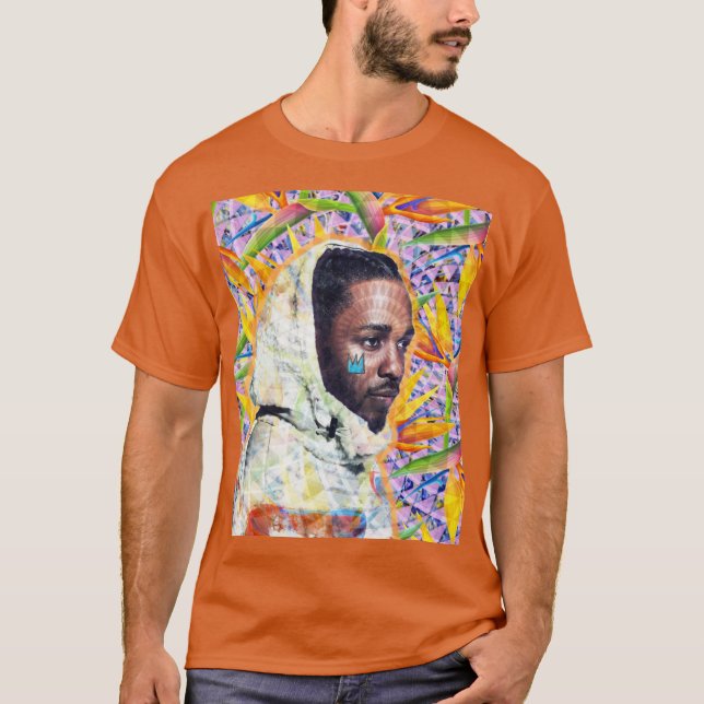 Camiseta Presente retrato Kendrick Lamar (Frente)