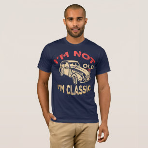 Camiseta Presente Retro Auto, Amante de Carros Clássicos En