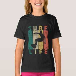 Camiseta presente retrô de surfista