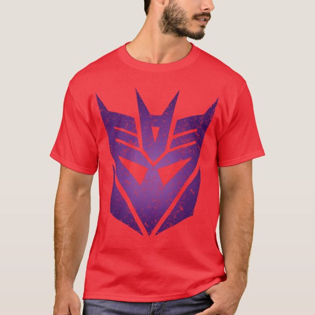 Camiseta presente retrô Decepticon (Frente)