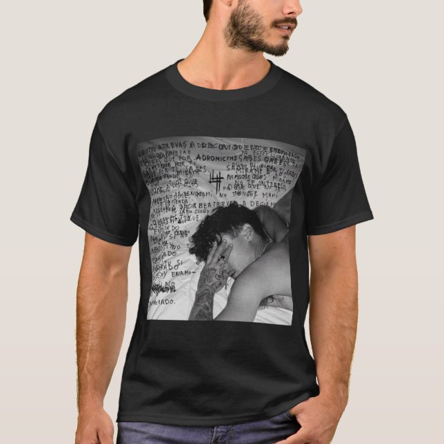 Camiseta Presente retrô do álbum Yung Beef ADROMICFMS 4 de  (Frente)