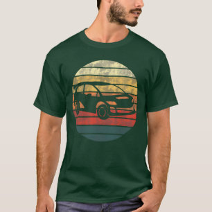 Camiseta Presente Retro do Piloto de Carro de Corrida de Ra