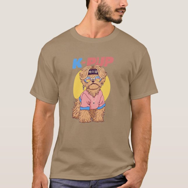 Camiseta Presente retrô KPup (Frente)