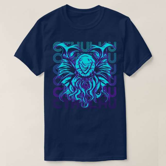 Camiseta Presente Retroativo Do Monstro Do Necronomicon Cth (Frente do Design)