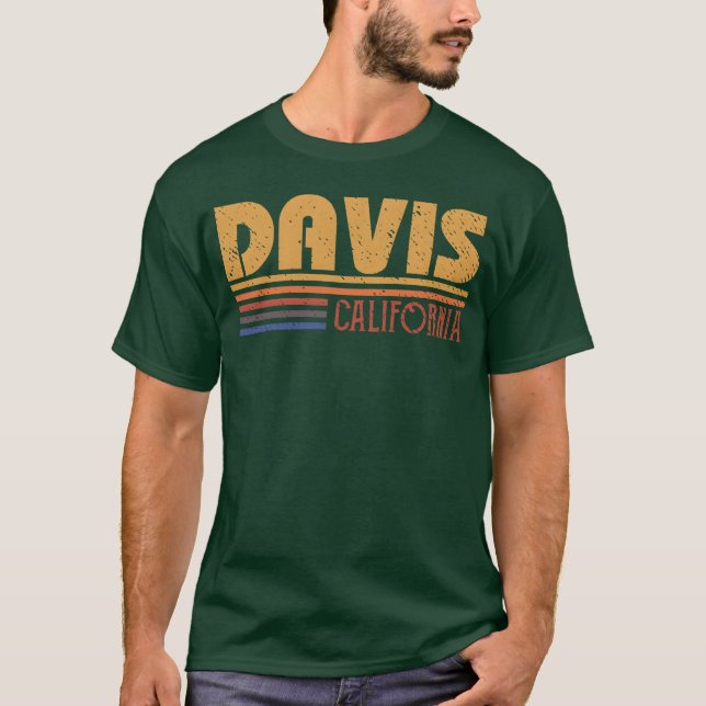 Camiseta Presente RetroDavisCaliforniaVintagePullover (Frente)