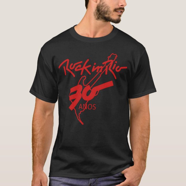 Camiseta Presente RIO ROCK (Frente)