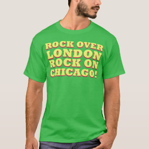 Camiseta Presente Rock Over London Rock On Chicago