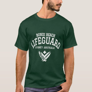 Camiseta Presente salva-vidas praia Bondi Sydney Austrália