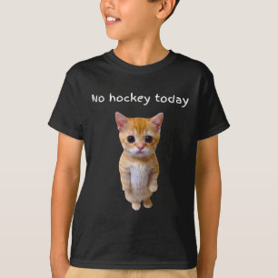 Camiseta Presente Sem Hóquei Hoje Para Amantes de Hóquei (1