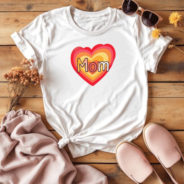 Camiseta Presente Sentimental Corajoso para a mãe | Mãe Vid (Criador carregado)