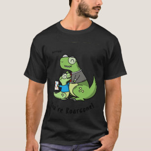 Camiseta Presente Sentimental de Dinossauro Filho do Pai Tr
