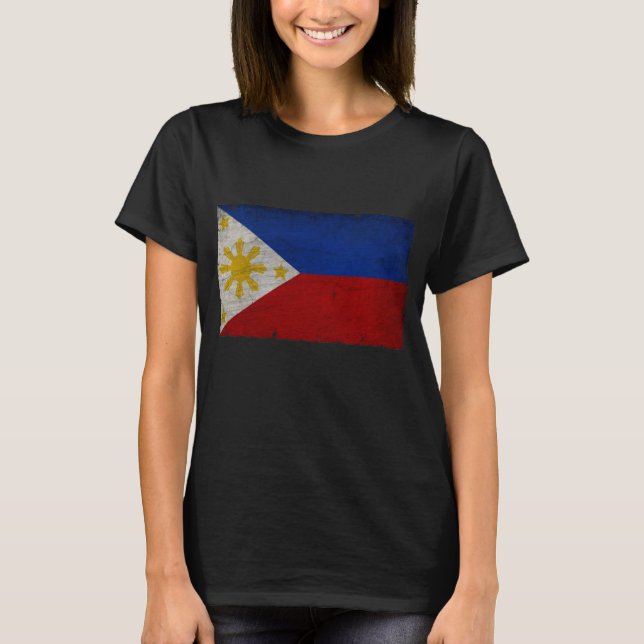 Camiseta PRESENTE SOUVENIR VINTAGE BANDEIRA FILIPI (Frente)
