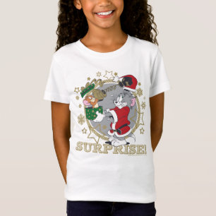 Camiseta Presente Surpresa de Tom e Jerry