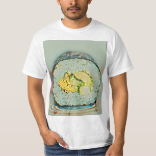 Camiseta Presente sushi para amantes de comida