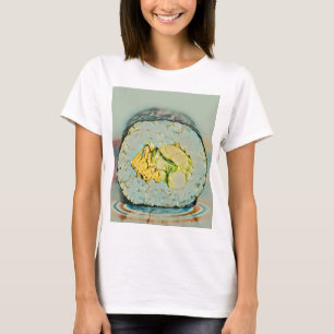Camiseta Presente sushi para amantes de comida