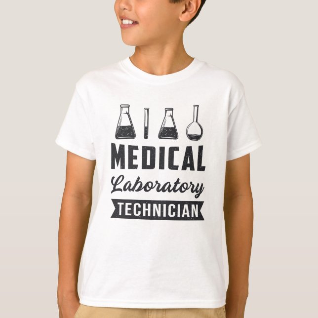 Camiseta Presente técnico do laboratório de medicina Funny  (Frente)