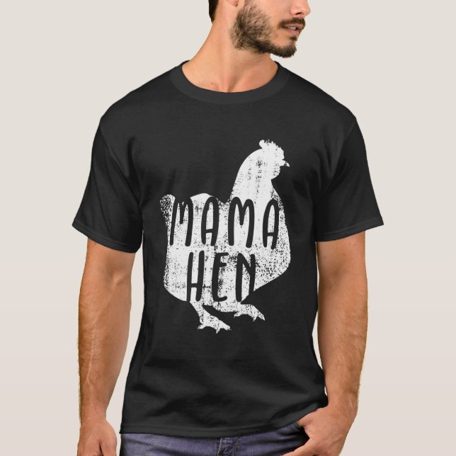 Camiseta Presente Temático de Galinha Mamãe Galinha Dona de (Frente)