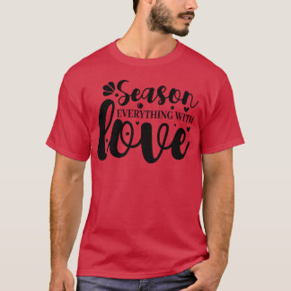 Camiseta Presente Tempere Tudo Com Amor