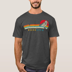 Camiseta Presente Única de Pássaro de Woodcock Americano 
