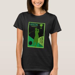 Camiseta Presente único de golfe da Vintage engraçado