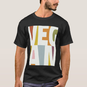 Camiseta Presente Vegetariano de Alimentação Vegana Colorid
