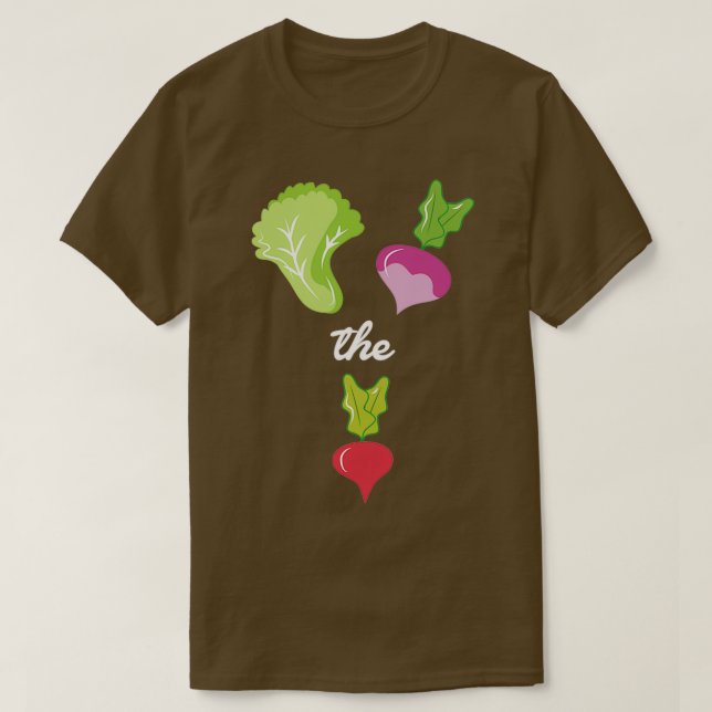 Camiseta Presente Vegetariano Deixe-Nos Aumentar O Amor De  (Frente do Design)