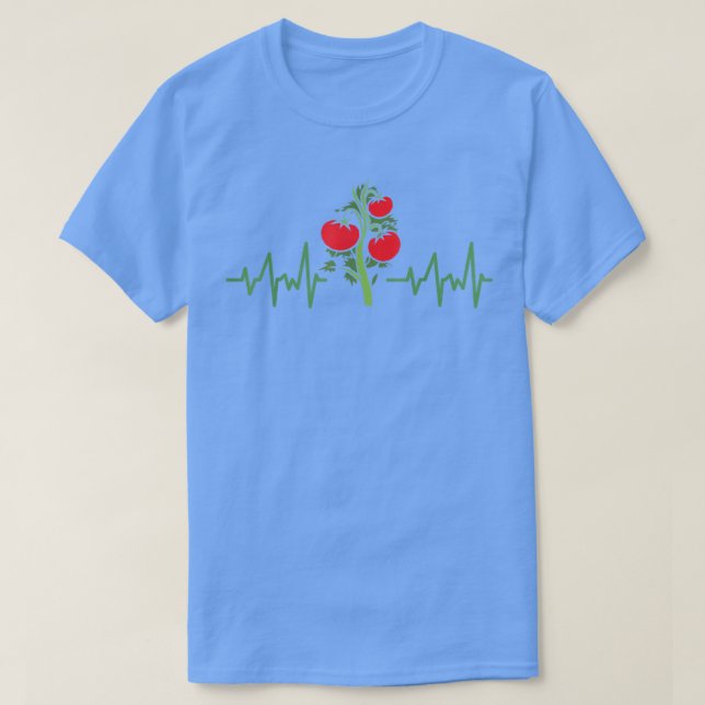 Camiseta Presente vegetariano para tomate Vegan (Frente do Design)