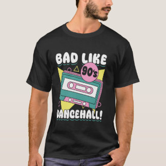 Camiseta Presente Vibrações de Reggae Retro Dancehall dos A