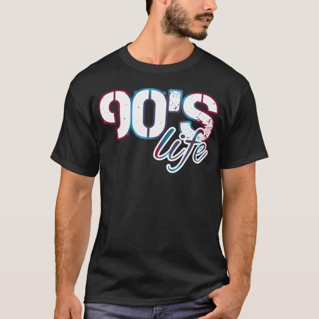 Camiseta presente vida nos anos noventa (Frente)