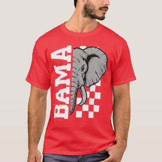 Camiseta Presente Vintage Bama Nome Orgulho para Homens Mul