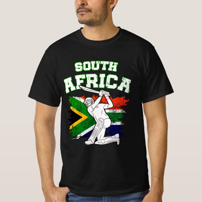 Camiseta Presente Vintage Cricket World Team (Frente)