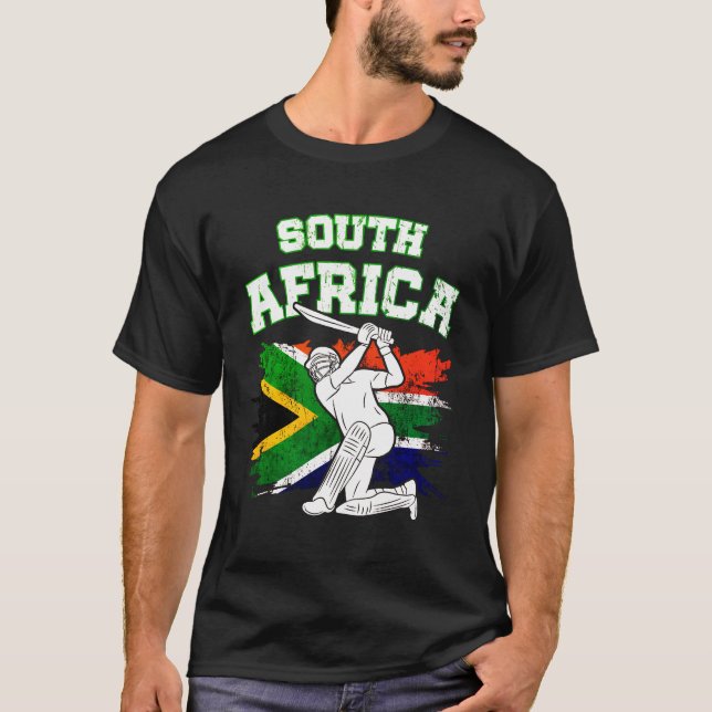 Camiseta Presente Vintage Cricket World Team (Frente)
