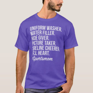 Camiseta Presente vintage de lava-uniformes feminino para M