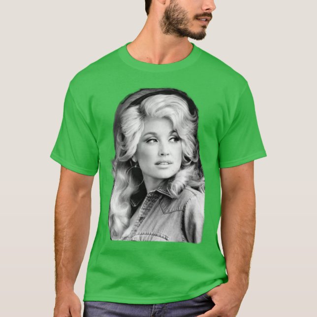 Camiseta Presente Vintage Dolly Parton (Frente)