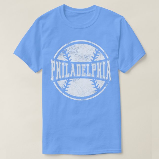 Camiseta Presente Vintage Philadelphia Baseball Team (Frente do Design)