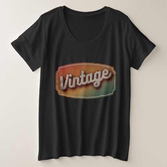 CAMISETA PRESENTE VINTAGE RETRO CLASSIC (Frente do Design)