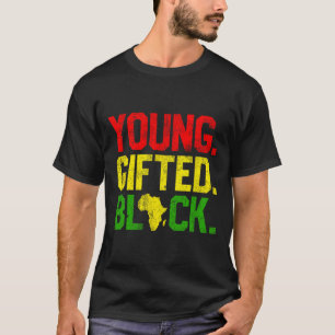 Camiseta Presentes afro-americanos dotados de história negr