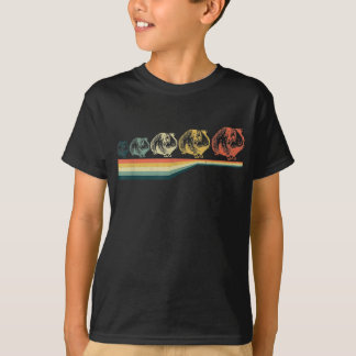 Camiseta Presentes Animais de Suíno Vintage Guiné